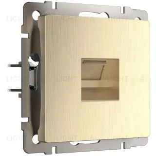 Розетка Ethernet RJ-45 Werkel шампань рифленый W1181010 4690389160608 4690389160608