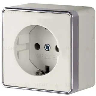 Розетка с заземлением Werkel Gallant слоновая кость W5071003 4690389164477 4690389164477