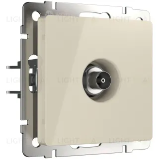 ТВ-розетка оконечная Werkel слоновая кость W1183003 4690389155802 4690389155802