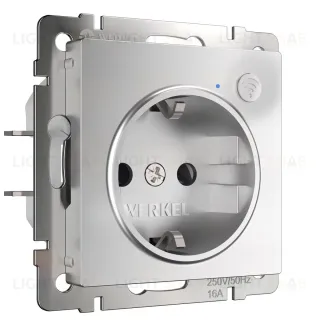 Розетка Wi-Fi Werkel серебряный W1171606 4690389176074 4690389176074