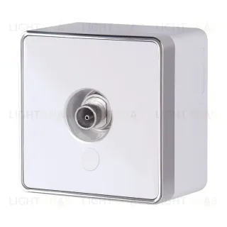 ТВ-розетка Werkel Gallant оконечная белая W5083001 4690389164712 4690389164712