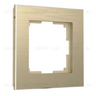 Рамка Werkel Aluminium на 1 пост шампань алюминий W0011711 4690389158001 4690389158001