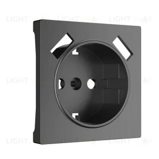 Накладка для розетки USB Werkel графит рифленый W1179504 4690389158667 4690389158667
