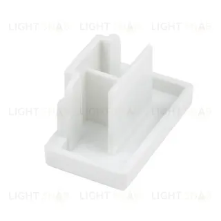 Заглушка торцевая Volpe UFB-Q123 C21 White 1 Polybag UL-00007384 UFB-Q123 C21 White 1 Polybag
