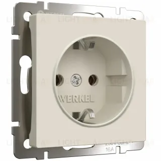 Розетка с заземлением Werkel 4690389184710 W1171062 4690389184710