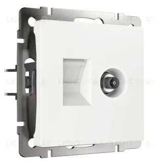 Розетка ТВ+Ethernet Werkel 4690389174414 W1181301 4690389174414