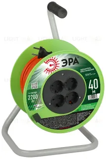 Удлинитель силовой Эра RP-4-2x1.0-40m Б0059783 Б0059783