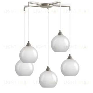 Подвесная люстра 33Lab.studio PND.113.05.01.002.NI-S.13.WH PND.113.05.01.002.NI-S.13.WH