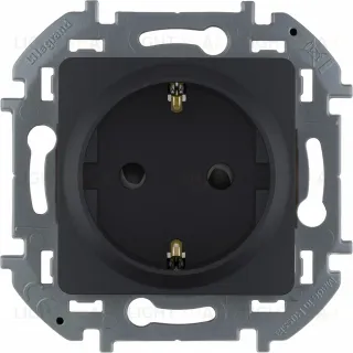 Розетка с/з со шторками Legrand Inspiria 673733 673733