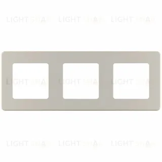 Рамка трехместная Legrand Inspiria 673958 673958