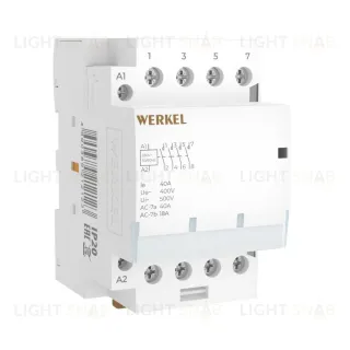 Контактор модульный Werkel W943M40O 4690389212123 a069477 4690389212123