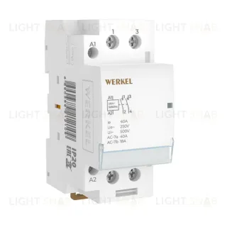 Контактор модульный Werkel W942M40O 4690389212109 a069475 4690389212109