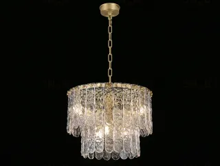 Подвесная люстра Newport Daisy 8370/30 C brass М0070729 8370/30 C brass