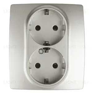 Розетка 2X2P+E Schuko со шторками Эра 12-2104-15 Б0019334 Б0019334