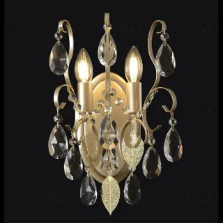 Бра Crystal Lux ESMIRALDA AP2 GOLD ESMIRALDA AP2 GOLD