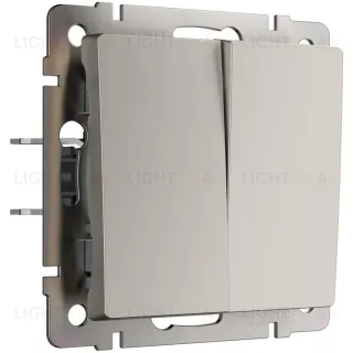 Выключатель двухклавишный Werkel W1220004 4690389211904 a069452 4690389211904