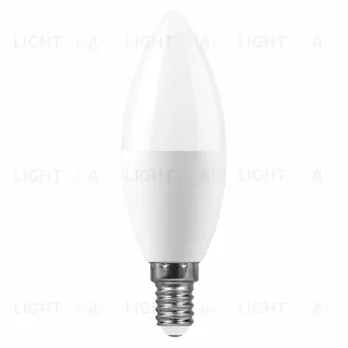Лампа светодиодная Saffit SBC3720 свеча матовая E14 20W 230V 2700K 55272 55272