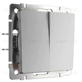 Выключатель двухклавишный Werkel W1120006 4690389164828 a050887 4690389164828