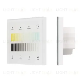 Сенсорная панель Arlight SMART-DALI-301-11-4G-3SC-DT8 Белая (230V, встраиваемая, 2.4G) (IARL, IP20 Пластик) 060791 060791
