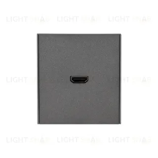 Розетка STRONG HDMI с/у графит KRANZ KR-78-0730-6 KR-78-0730-6