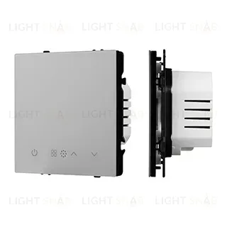 Терморегулятор вод теплый пол никель Arlight SWT-MTW-SFPL-IS (95-240V, 5A, датч возд) 063964 063964