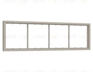 Рамка SIGMA Mental (Серо-бежевый матовый) 4-ая Ambrella Volt SF150364 SF150364