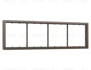 Рамка SIGMA Mental (Темная бронза матовый) 4-ая Ambrella Volt SF150634 SF150634