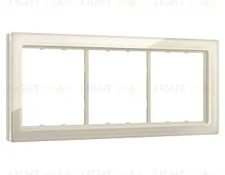 Рамка SIGMA Briz (Шелк Стекло закаленное натуральное) 3-ая Ambrella Volt SF350543 SF350543