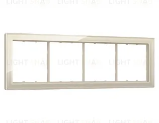 Рамка SIGMA Briz (Шелк Стекло закаленное натуральное) 4-ая Ambrella Volt SF350544 SF350544