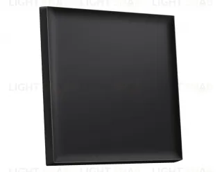 Лицевая панель SIGMA (Черный матовый) для 1-кл выключателей QUANT PRO Ambrella Volt SP8010 SP8010