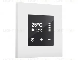 Лицевая панель SIGMA (Белый Мягкое касание) для сенсорного терморегулятора теплого пола QUANT PRO Ambrella Volt SP8259 SP8259