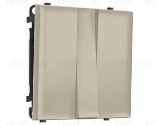 Комплект механизма 3-кл выключателя SIGMA Кашемир 10A-250V QUANT PRO Ambrella Volt MS345010 (SP3450, PR133) MS345010