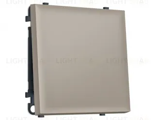 Комплект механизма 1-кл выключателя SIGMA Серо-бежевый матовый 10A-250V QUANT PRO Ambrella Volt MS361010 (SP3610, PR101) MS361010