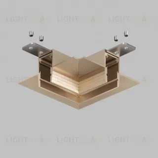 Соединитель для шинопровода Denkirs SHINE PRIME HIDE TR4905-CP TR4905-CP