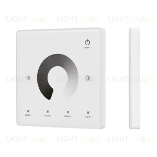 Сенсорная панель Arlight SMART-RF-801-11-1G-4SC-DIM белый (3V, 2.4G) накладная (IARL, IP20 Пластик) 050421 050421