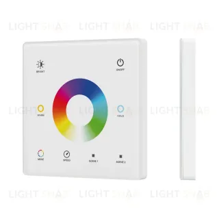 Сенсорная панель Arlight SMART-RF-801-11-1G-2SC-RGB-MIX белый (3V, 2.4G) накладная (IARL, IP20 Пластик) 060185 060185