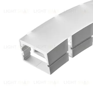 Профиль Arlight FANTOM-BENT-W21-TOP-2000 ANOD (Алюминий) 064493 064493