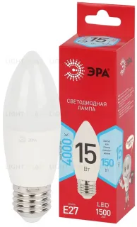 Лампа светодиодная Эра RED LINE LED B35-15W-840-E27 R 15Вт свеча Б0070090 Б0070090