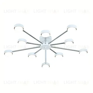 Потолочная люстра Escada Luminix 120008/10R White/Chrome ES0000097 ES0000097