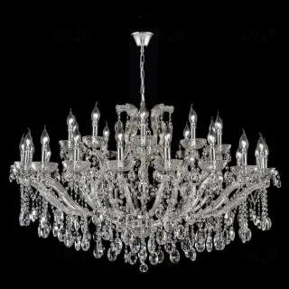 Подвесная люстра Crystal Lux Hollywood SP20+10 Chrome Hollywood SP20+10 Chrome