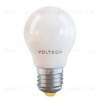Лампа светодиодная Voltega E27 7W 2800К матовая VG2-G45E27warm7W 7052 7052