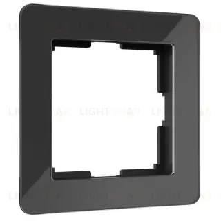 Рамка на 1 пост Werkel Acrylic черный 4690389184826 W0012708 4690389184826