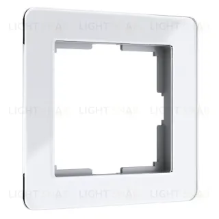 Рамка на 1 пост Werkel Acrylic белый 4690389184819 W0012701 4690389184819