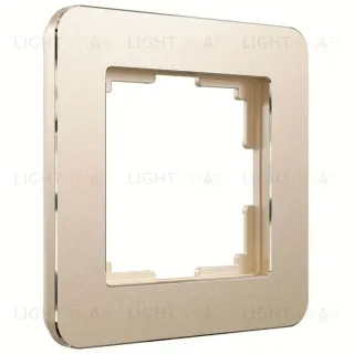 Рамка на 1 пост Werkel Platinum шампань 4690389184437 W0012611 4690389184437