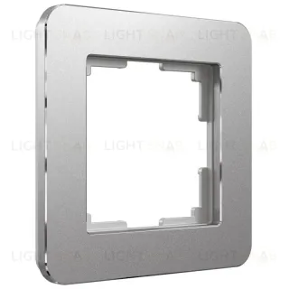 Рамка на 1 пост Werkel Platinum алюминий 4690389184413 W0012606 4690389184413