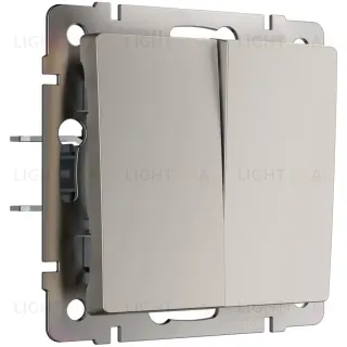 Выключатель двухклавишный перекрестный Werkel W1223004 4690389211942 a069460 4690389211942