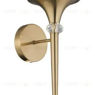 Бра Crystal Lux Miracle AP1 Bronze