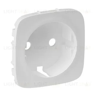 Лицевая панель Legrand Valena Allure розетки с/з жемчуг 755209
