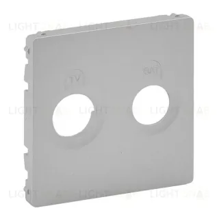 Лицевая панель Legrand Valena Life розетки TV-SAT алюминий 754822