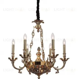 Подвесная люстра Lucia Tucci Firenze 1781.6.2 Antique Gold